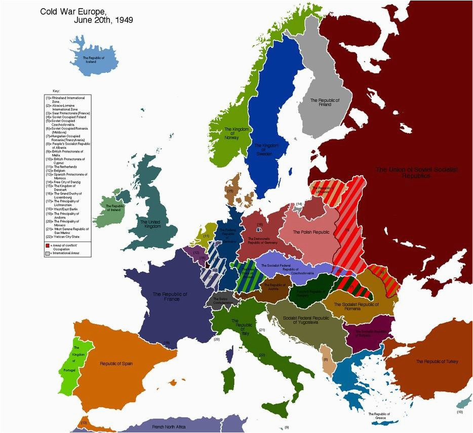 Cold War Europe Map Quiz Secretmuseum