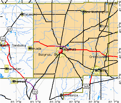 bucyrus ohio oh 44820 profile population maps real estate