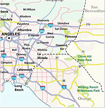 51 where is la california on a map world map of usa states