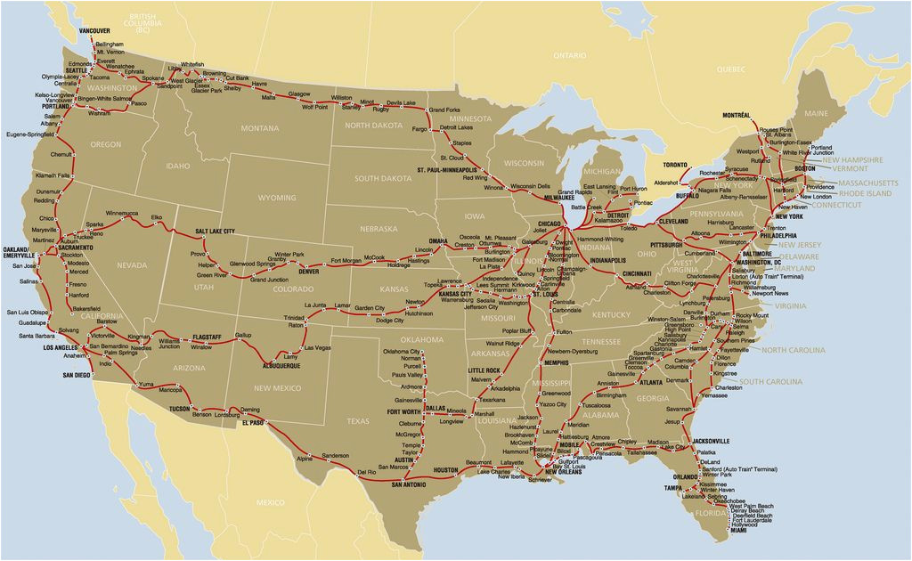 map of the amtrak rail network california zephyr pinterest