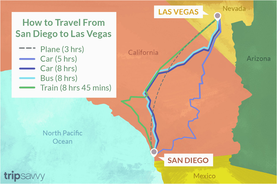 san diego to las vegas 4 ways to travel