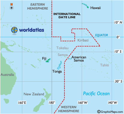 international date line map and explanation