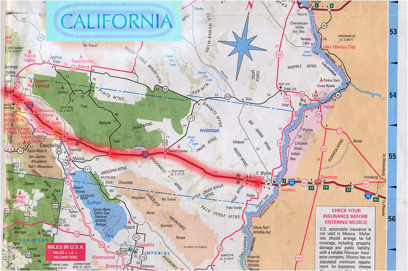 blythe california map www bilderbeste com