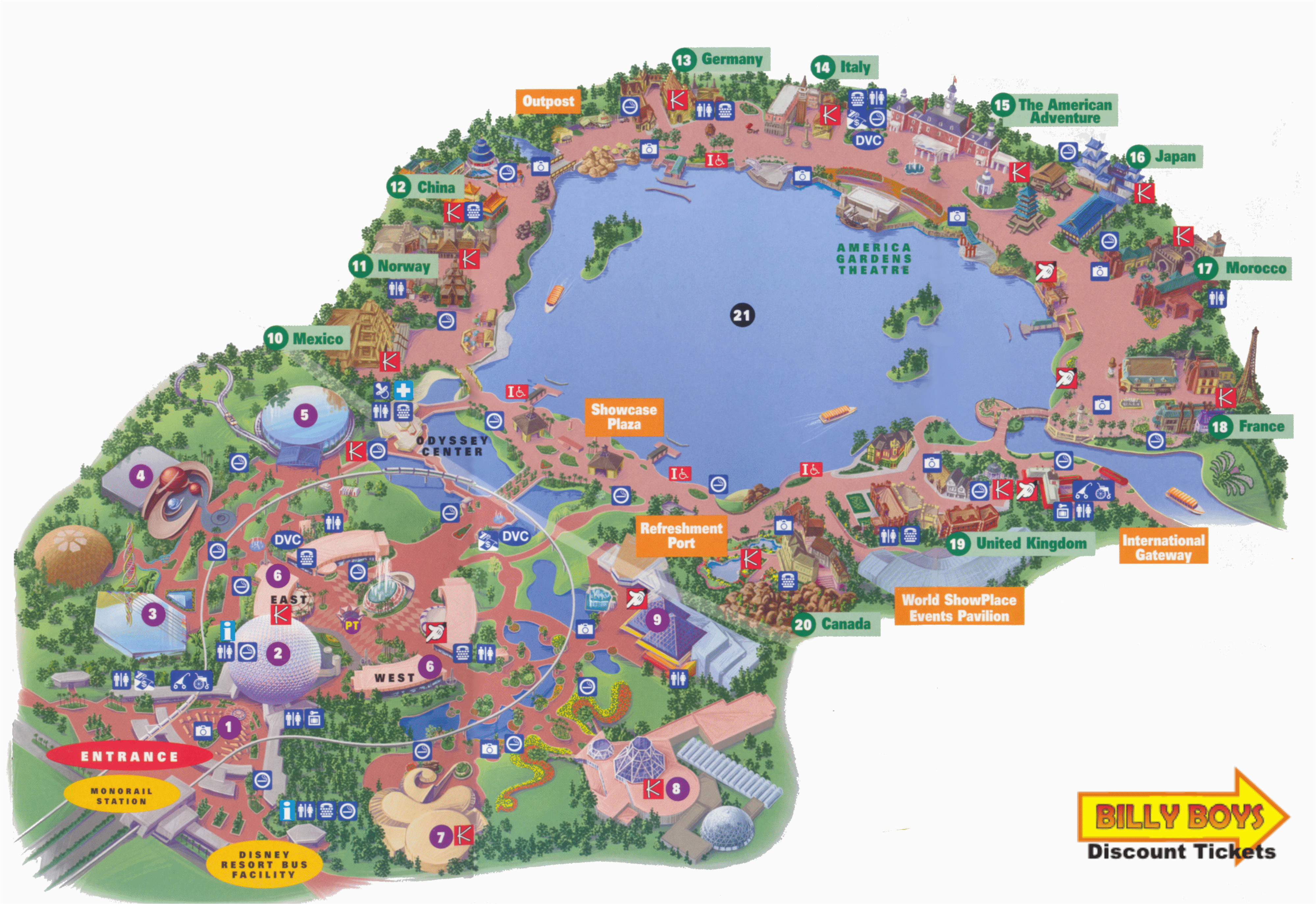 California Adventure Rides Map Printable Map Disneyland and California Adventure Free Printable