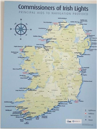 map of irish lights picture of hook lighthouse fethard on sea