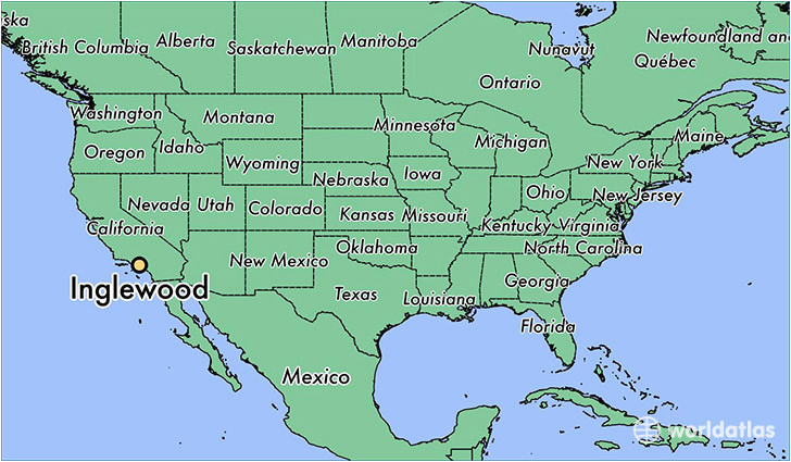 where is inglewood ca inglewood california map worldatlas com