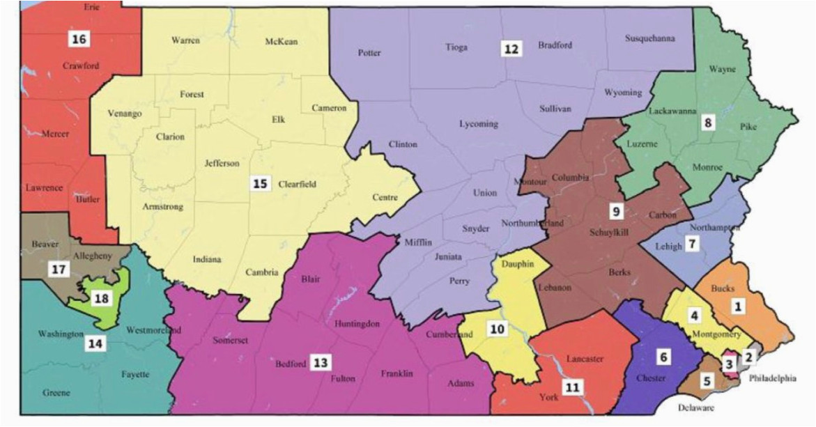 pennsylvania s new congressional district map will be a huge help