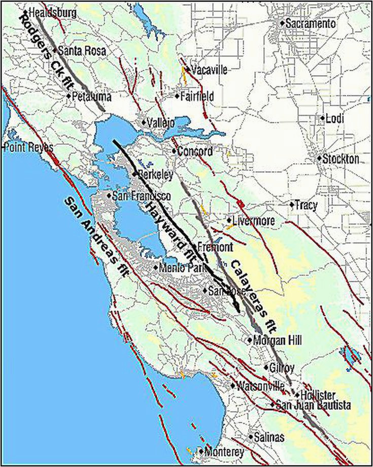 about the hayward fault of california