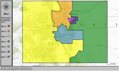 colorado s congressional districts wikipedia