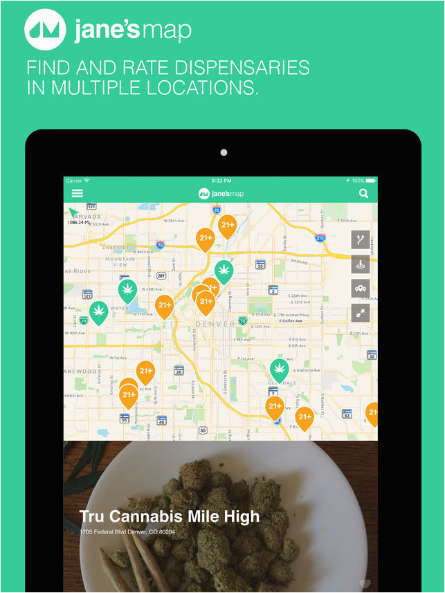 jane s map find and rate cannabis dispensaries on the app store