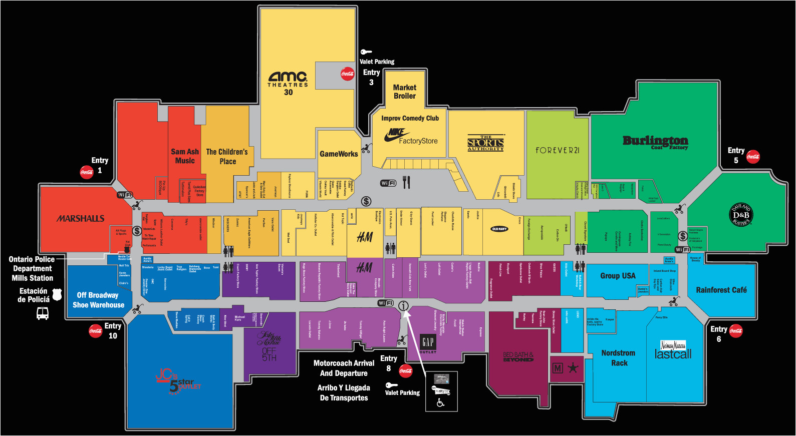 arundel mills mall map Colorado Mills Stores Map