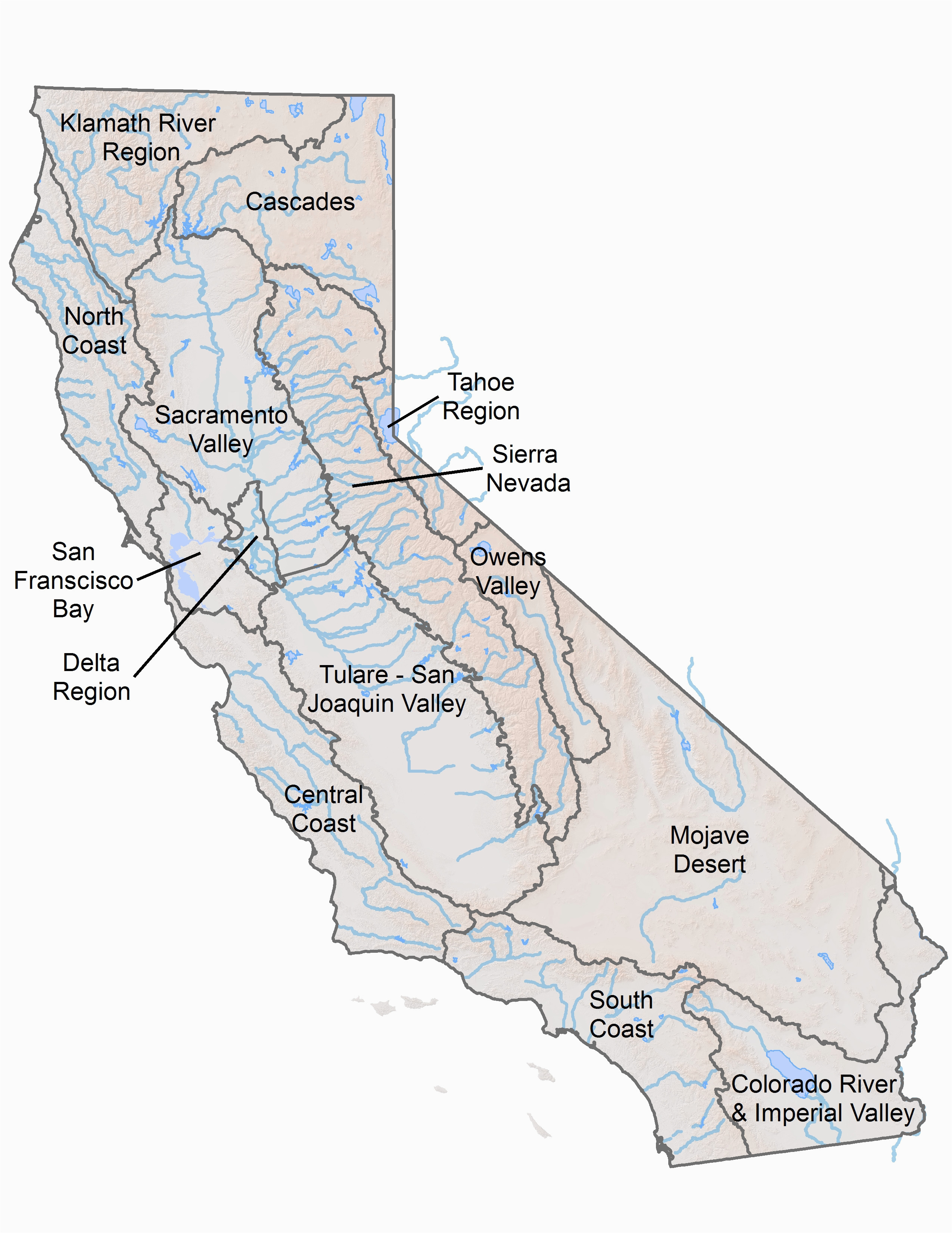 california rivers map denver colorado tourist attractions map