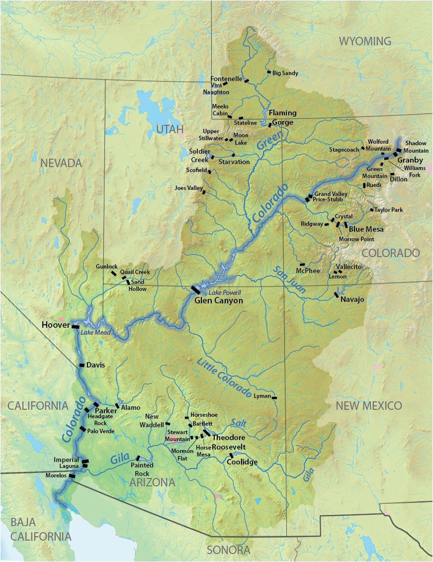 colorado rivers map 345829800317 colorado river flow charts 45