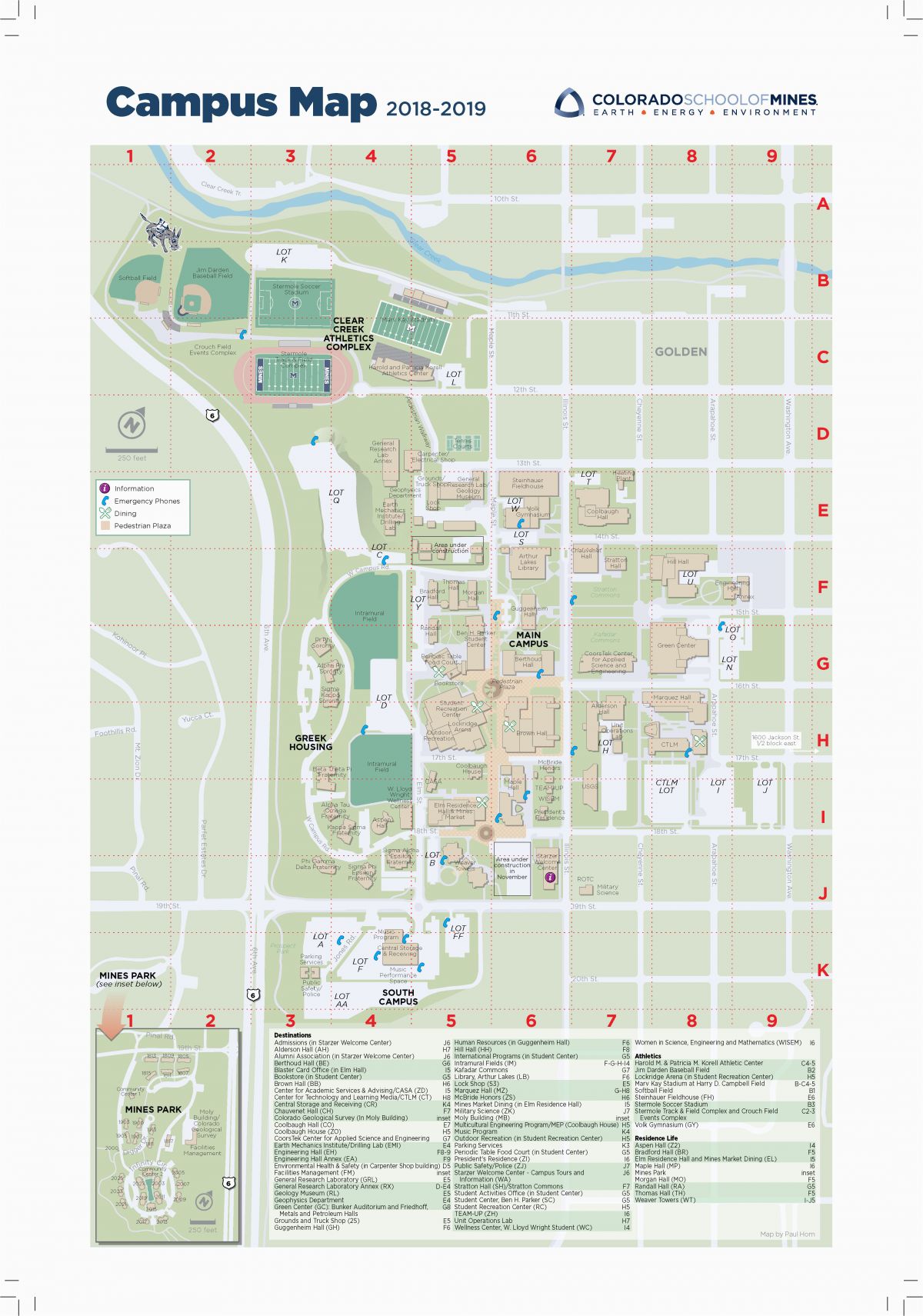 Colorado School Of Mines Campus Map Visit Mines Campus tour | secretmuseum