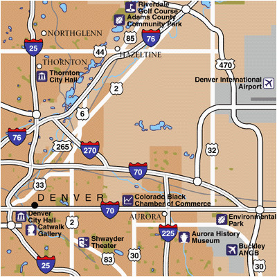 denver international airport airport maps maps and directions to