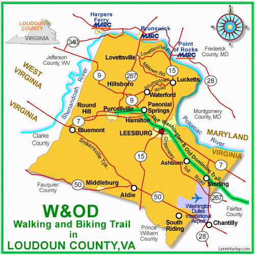 let s take a bike ride on the w od trail in loudoun county you can