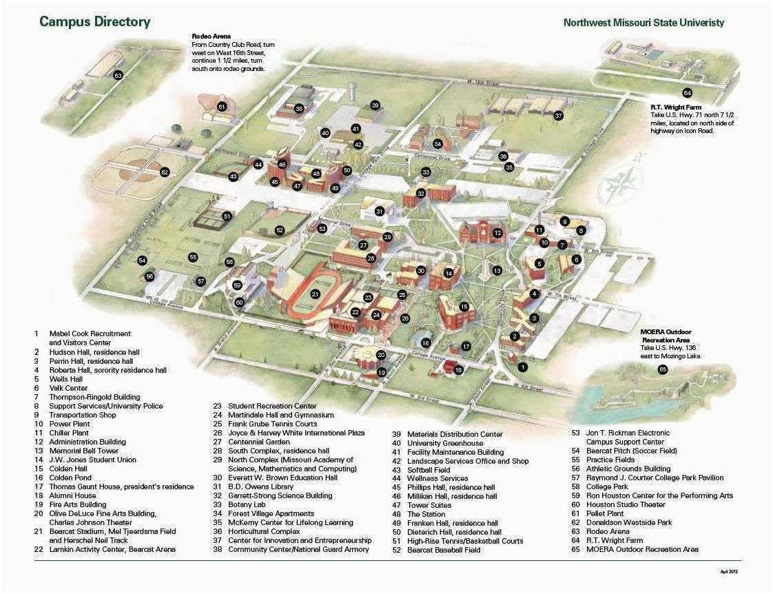 Colorado State Campus Map