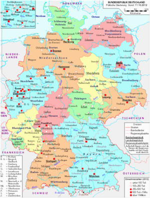 list of cities and towns in germany wikipedia