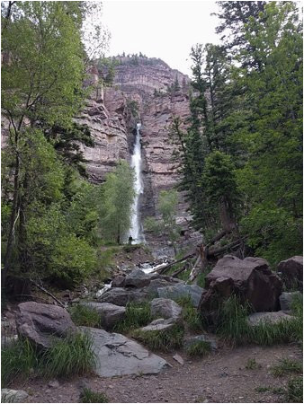 cascade falls ouray colorado picture of lower cascade trail and