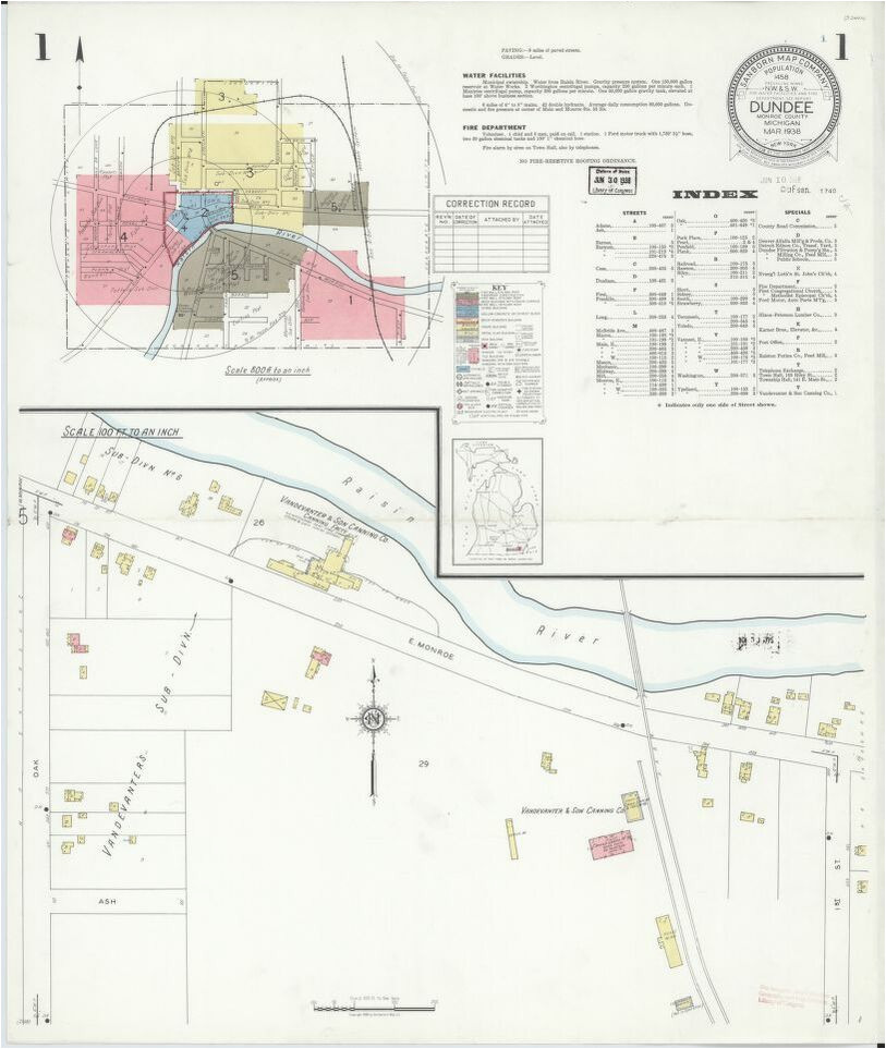 map 1900 to 1999 michigan library of congress