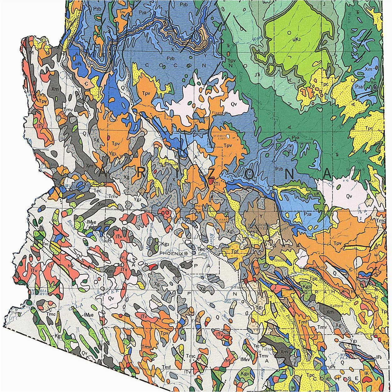 geologic maps of the 50 united states