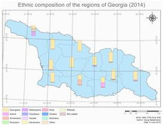 51 best maps of georgia country images on pinterest georgia