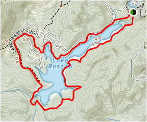 lake russell loop trail georgia alltrails
