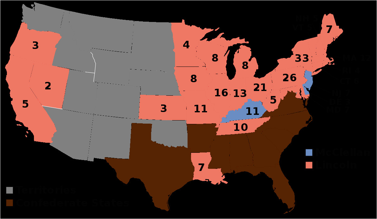 1864 united states presidential election wikipedia