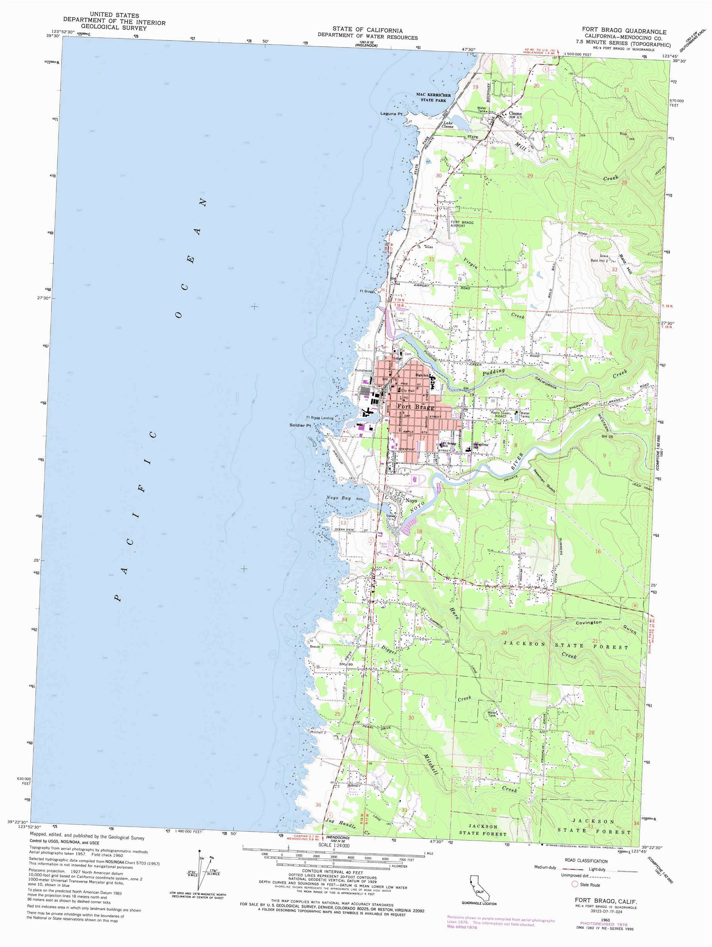 fort bragg map lovely what glass beach fort bragg ca actually looks