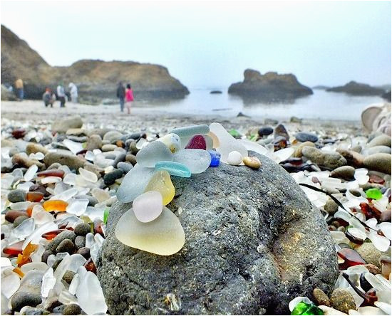 the best sea glass beaches in the united states road trips sea