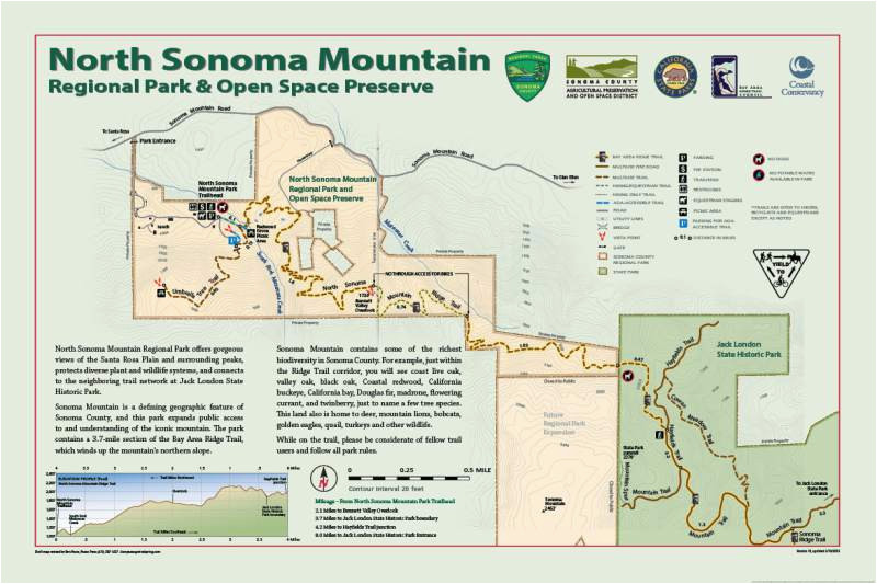 new county park on sonoma mountain offers miles of trails