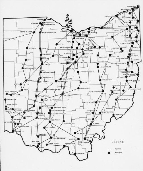 Howard Ohio Map 