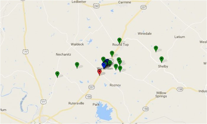 maps antiqueweekend com online directory for the round top