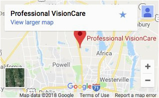 professional visioncare lewis center eye exams eye doctor