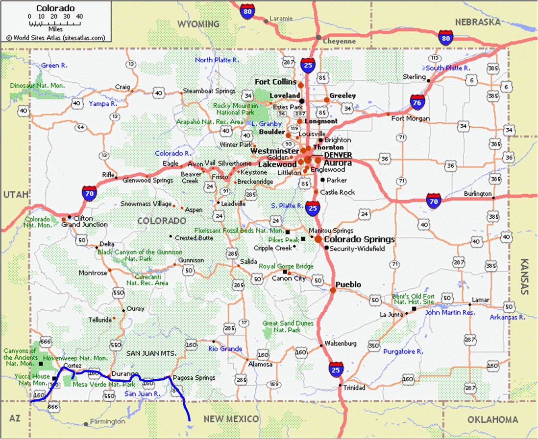 Manitou Springs Colorado Map Map Of Driving Colorado Google Search Vacation Colorado Of Manitou Springs Colorado Map 