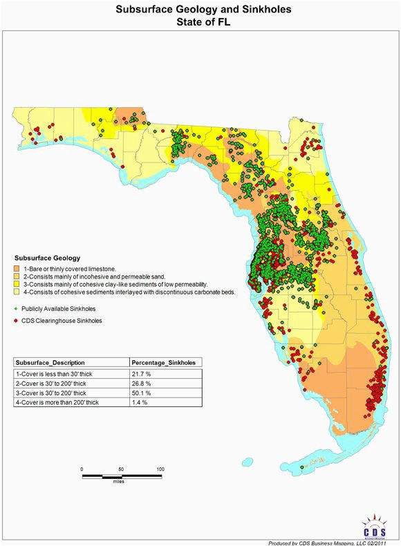 florida sinkhole map so they have hurricanes and sinkholes nuts