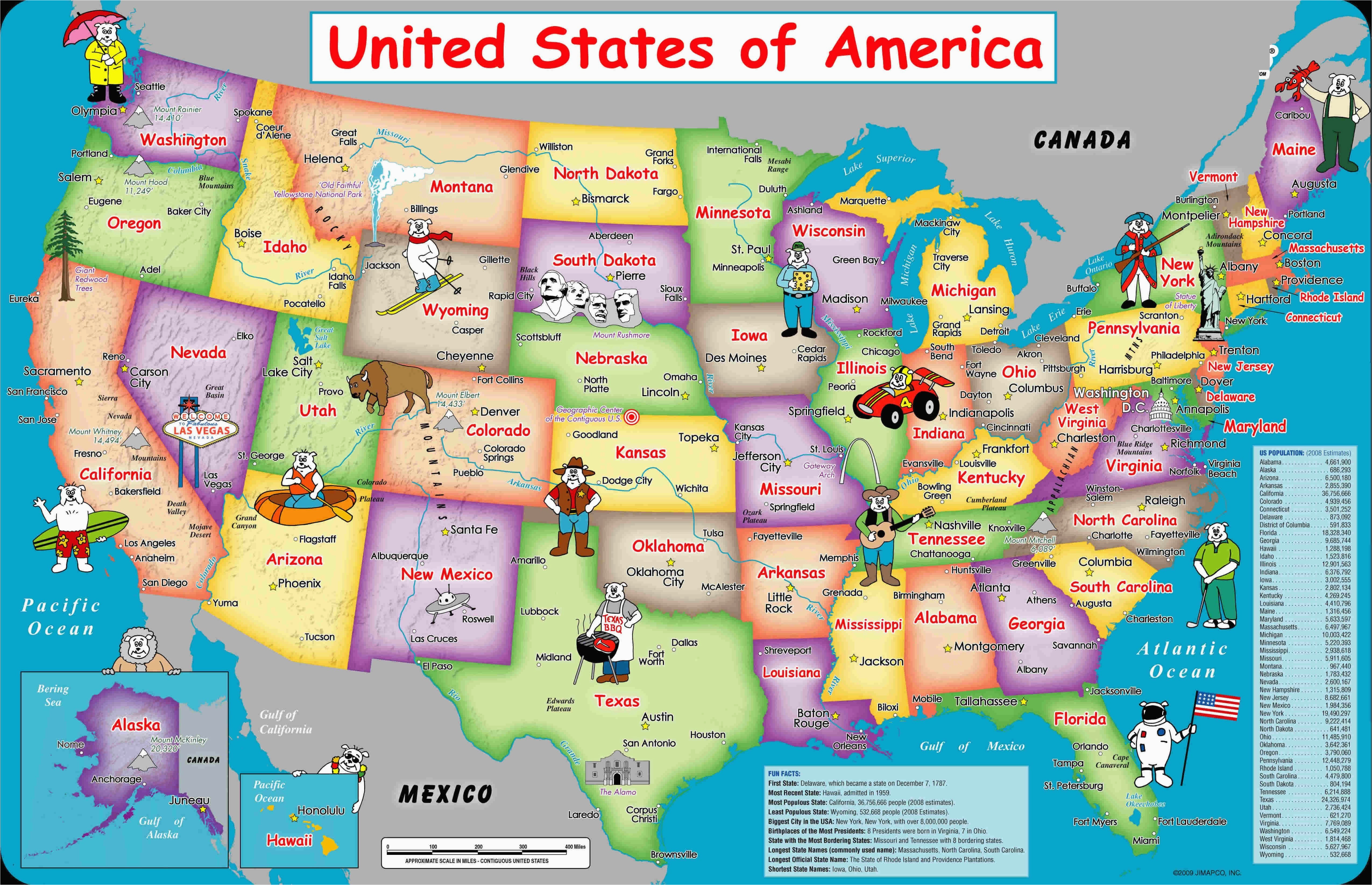 united states map showing major cities new map eastern united states