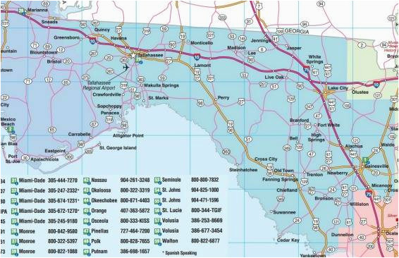 florida road maps statewide regional interactive printable