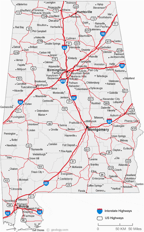 Map Of Alabama And Florida Highways Map Of Alabama Cities Alabama Road Map Of Map Of Alabama And Florida Highways 