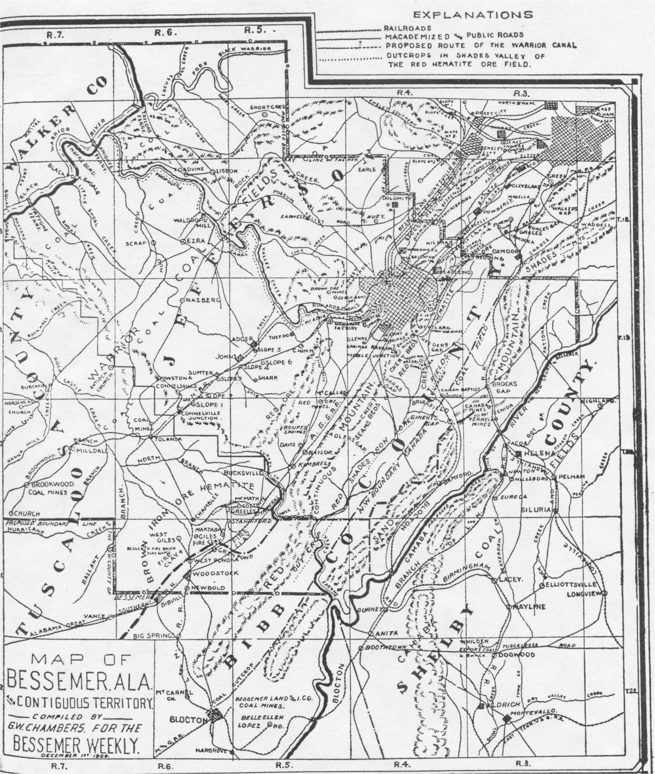 maps of the hueytown area