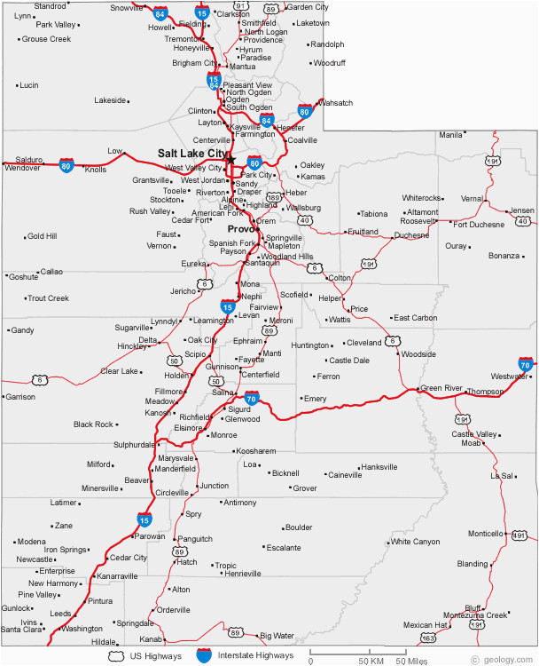 map of utah cities state of utah usa pinterest utah utah usa