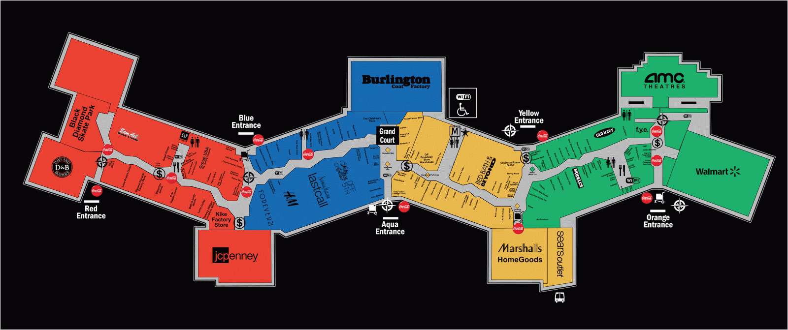 arizona mills mall map fresh philadelphia mills mall map bnhspine