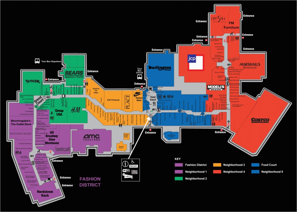 Map Of Arizona Mills Mall Arizona Mills Mall Map Inspirational ...