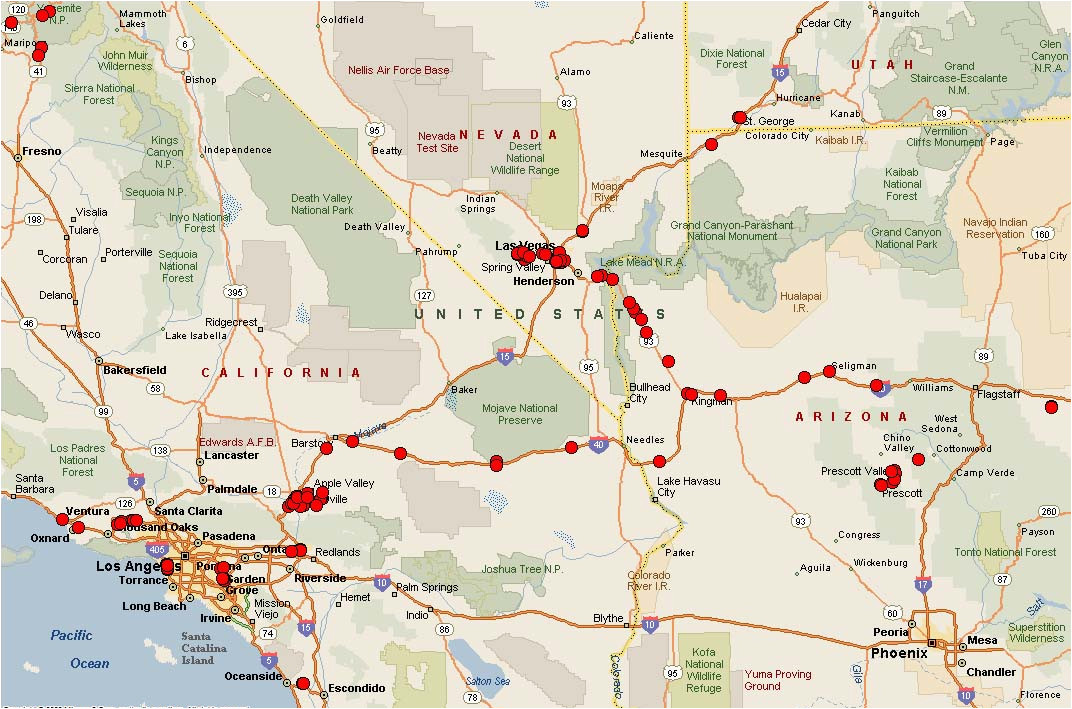 map of utah and nevada maps directions