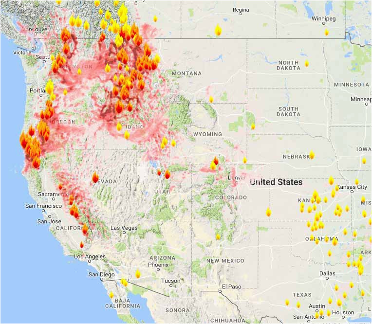 Map Of Current Wildfires In Colorado