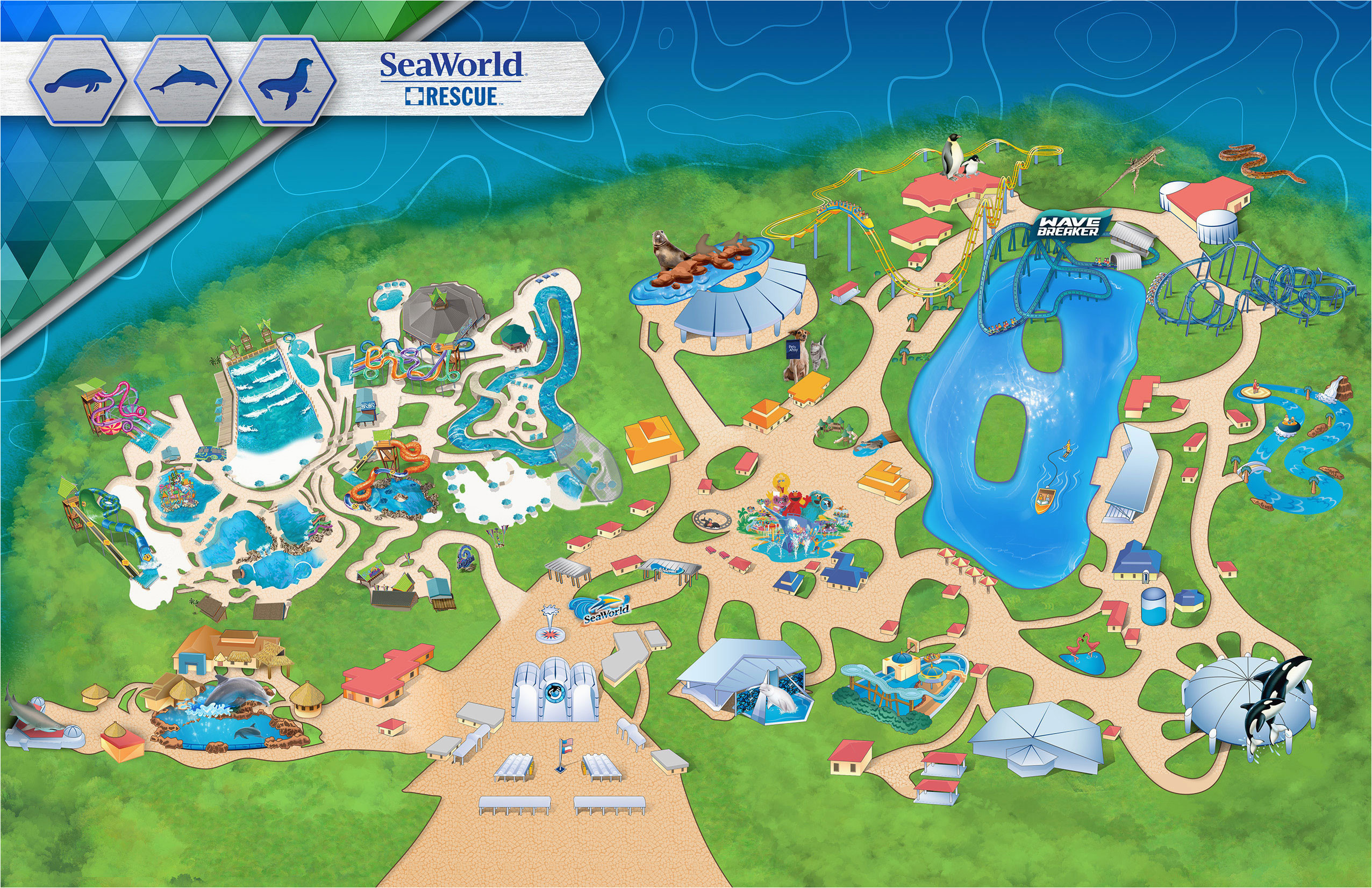 Map Of Disney California Adventure Park Secretmuseum