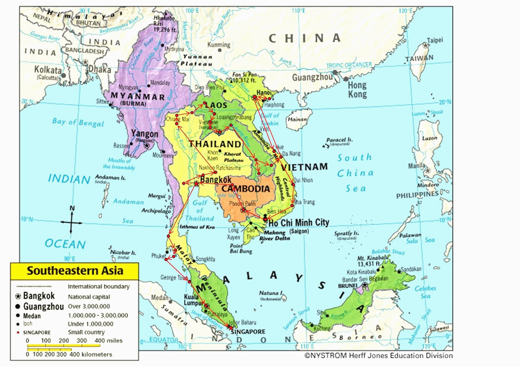 physical features of united states map valid physical map eastern