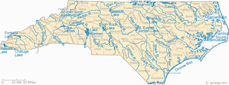 Map Of Eastern North Carolina Secretmuseum