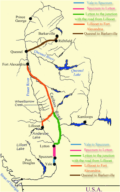 the cariboo wagon road construction introduction travel