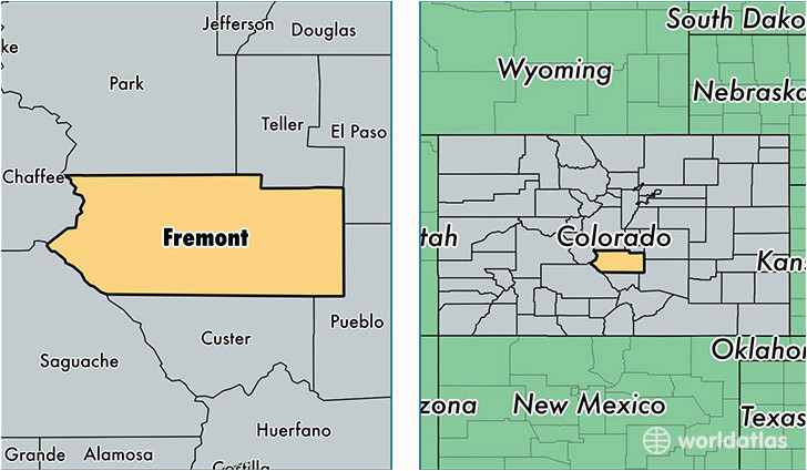 fremont county colorado map unique fault archives colorado